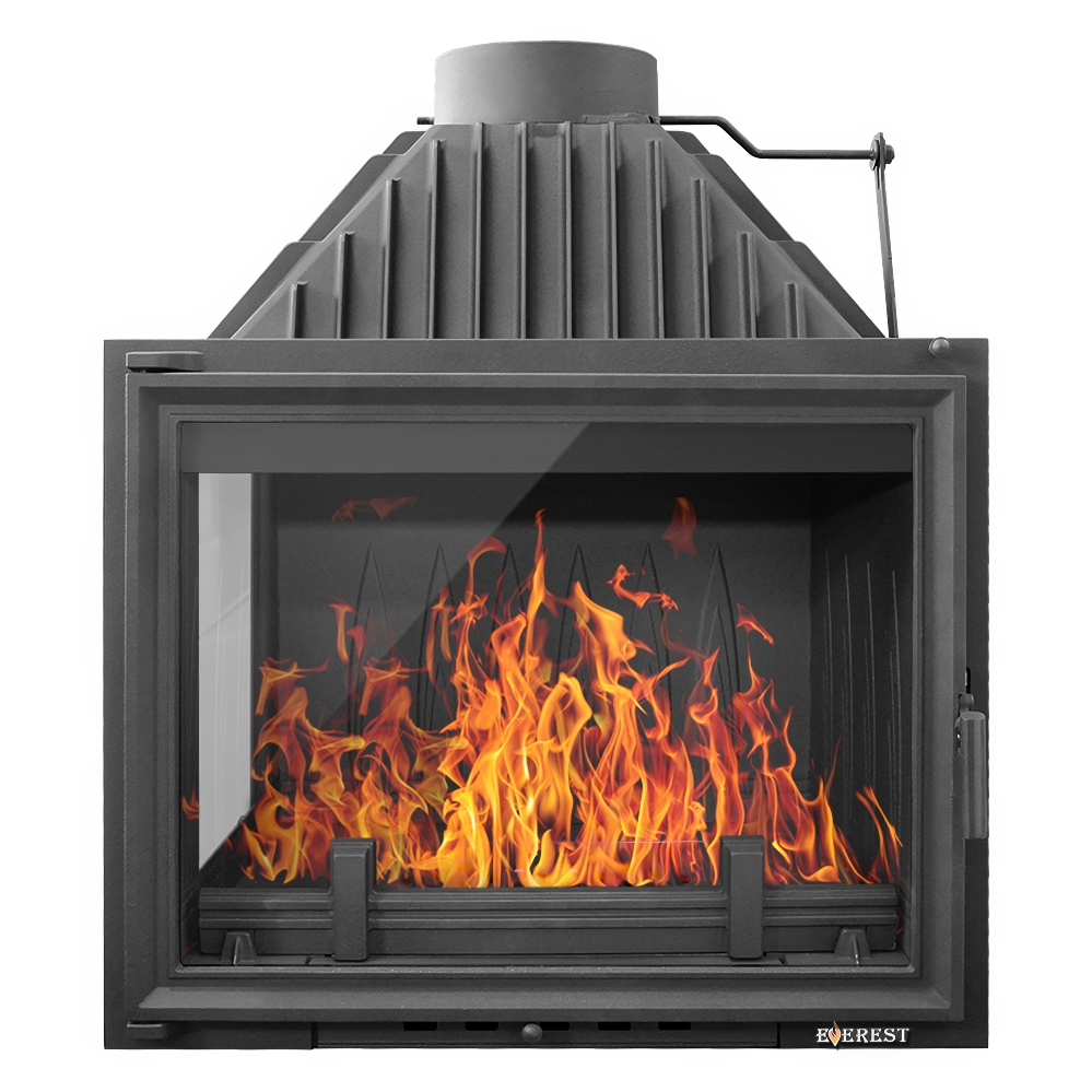 Каминная топка Эверест A16 (угловая)(L - левая) (миниатюра)